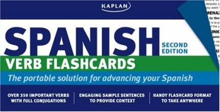 Cover art for Kaplan Spanish Verb Flashcards