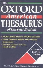 Cover art for The Oxford American Thesaurus of Current English