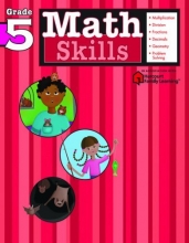 Cover art for Math Skills: Grade 5 (Flash Kids Harcourt Family Learning)