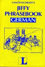 Cover art for Jiffy Phrasebook German (Book Only) (English and German Edition)