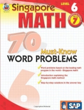 Cover art for 70 Must-Know Word Problems, Grade 7 (Singapore Math)