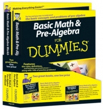 Cover art for Basic Math and Pre-Algebra For Dummies Education Bundle