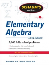Cover art for Schaum's Outline of Elementary Algebra, 3ed (Schaum's Outline Series)