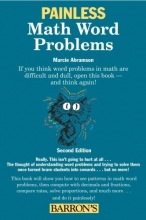 Cover art for Painless Math Word Problems (Barron's Painless Series)