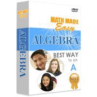 Cover art for Math Made Easy Algebra (DVD) (Volumes 1-5)