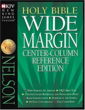 Cover art for Holy Bible Wide Margin Center-Column Reference Edition