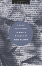 Cover art for A Short Commentary on Kant's Critique of Pure Reason