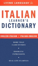 Cover art for Italian Learner's Dictionary (English and Italian Edition)