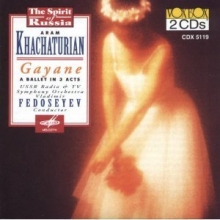 Cover art for Aram Khachaturian: Gayane - A Ballet in 3 Acts