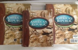 Cover art for American Republic for Christian Schools (2 volume set)