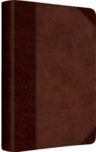 Cover art for ESV Gospel Transformation Bible (TruTone, Brown/Walnut, Portfolio Design)