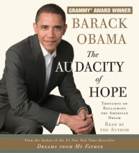 Cover art for The Audacity of Hope: Thoughts on Reclaiming the American Dream