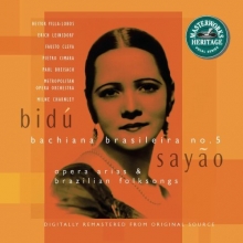 Cover art for Bidu Sayao: Opera Arias and Brazilian Folksongs
