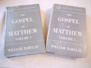 Cover art for The Gospel of Matthew Volumes 1 and 2 (The Daily Study Bible Series)