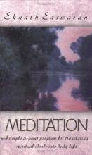 Cover art for Meditation: A Simple Eight-Point Program for Translating Spiritual Ideals into Daily Life
