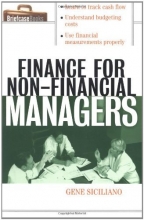 Cover art for Finance for Non-Financial Managers (Briefcase Books Series)