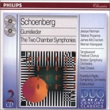 Cover art for Schoenberg: Gurrelieder - The Two Chamber Symphonies / Norman, Troyanos, McCracken; Ozawa, Imbal