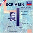 Cover art for Scriabin: le Pome De L'Extase/Piano Concerto/Prometheus (Vladimir Ashkenazy)