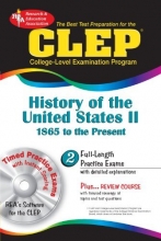 Cover art for CLEP History of the United States II w/CD-ROM (CLEP Test Preparation)