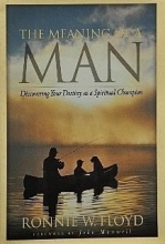 Cover art for The Meaning of a Man: Discovering Your Destiny As a Spiritual Champion