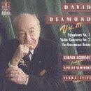 Cover art for David Diamond:  Symphony No. 1; Violin Concerto No. 2; The Enormous Room