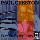 Cover art for Paul Creston: Symphony No.3; Partita for Flute, Violin & Stings, Op. 12; Out of the Cradle; Invocation & Dance, Op. 58