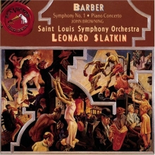 Cover art for Samuel Barber: Symphony No. 1/Piano Concerto/Souvenirs