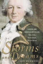 Cover art for STORMS AND DREAMS. Louis de Bougainville: Soldier, Explorer, Statesman.