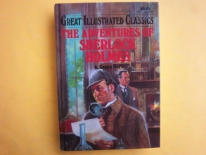 Cover art for The Adventures of Sherlock Holmes (Great Illustrated Classics)