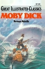 Cover art for Moby Dick (Great Illustrated Classics)