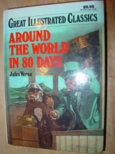 Cover art for Around the World in 80 Days (Great Illustrated Classics)