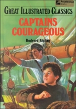 Cover art for Captains Courageous (Great Illustrated Classics)