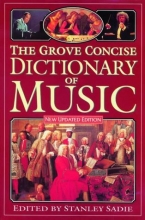 Cover art for The Grove Concise Dictionary of Music