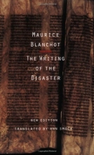 Cover art for The Writing of the Disaster
