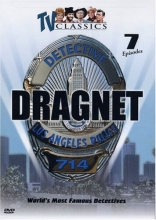 Cover art for TV Classics Collectors Edition: Dragnet starring Jack Webb : Seven TV Episodes on DVD  Episodes include: Big Crime, Big Pair, Big Producer, Big Break, Big September Man, Big Betty & Big Trunk