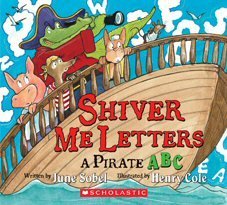 Cover art for Shiver Me Letters: A Pirate ABC
