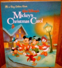 Cover art for Walt Disney's Mickey's Christmas Carol (Big Golden Book)