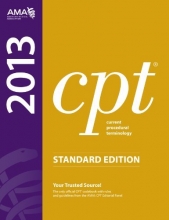 Cover art for CPT 2013 Standard Edition (Current Procedural Terminology (Standard)) (Current Procedural Terminology (CPT) Standard)