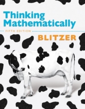 Cover art for Thinking Mathematically, Fifth Edition