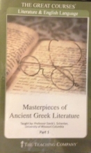 Cover art for Masterpieces of Ancient Greek Literature CD Lecture Set (The Great Courses)
