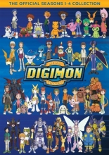 Cover art for Digimon: The Official Seasons 1-4 Collection