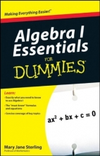 Cover art for Algebra I Essentials For Dummies
