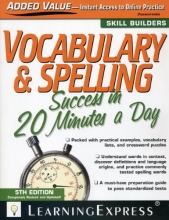 Cover art for Vocabulary & Spelling Success in 20 Minutes a Day