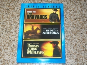 Cover art for THE BRAVADOS/IN OLD ARIZONA/DRUMS ALONG THE MOHAWK