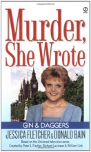 Cover art for Murder, She Wrote: Gin and Daggers