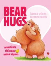 Cover art for Bear Hugs: Romantically Ridiculous Animal Rhymes