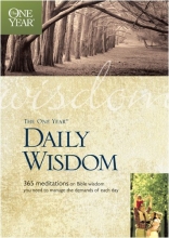 Cover art for The One Year Daily Wisdom (One Year Book)