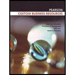 Cover art for Principles of Management: MGT 301: Saint Leo University (Pearson Custom Business Resources)