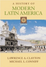 Cover art for A History of Modern Latin America (with InfoTrac)