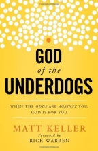Cover art for God of the Underdogs: When the Odds Are Against You, God Is For You